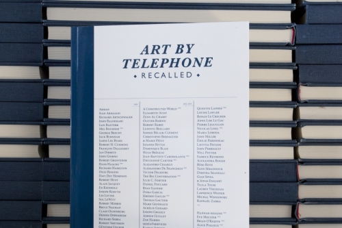 Sébastien Pluot et Fabien Vallos, Art by Telephone Recalled