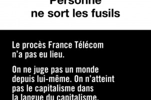 Personne ne sort les fusils